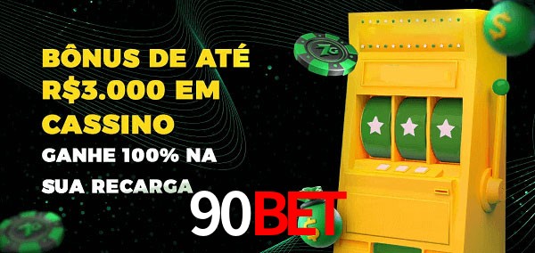 90BET melhor bônus de depósito
